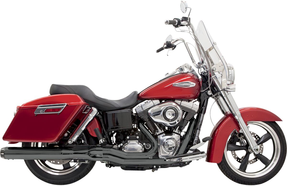 BASSANI XHAUST 1D28RB SCARICO COMPLETO 2 in 1 Road Range Harley Davidson FLD 1690 ABS 12>13