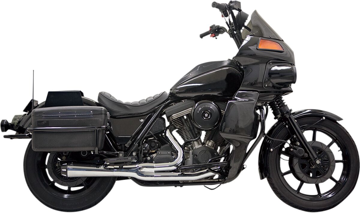 BASSANI XHAUST 1FXRF SCARICO COMPLETO 2 in 1 Road Range Harley Davidson FXR4 1340 84>00