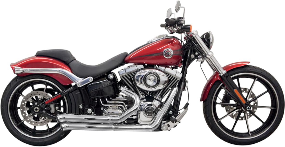 BASSANI XHAUST 1S33D SCARICO COMPLETO Pro-Street Harley Davidson	FXSB 1690 ABS	08>17