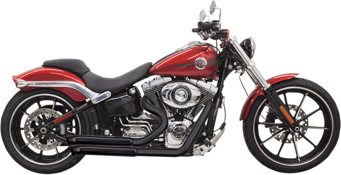 BASSANI XHAUST 1S33DB SCARICO COMPLETO Pro-Street Harley Davidson FXSB 1690 ABS 08>17