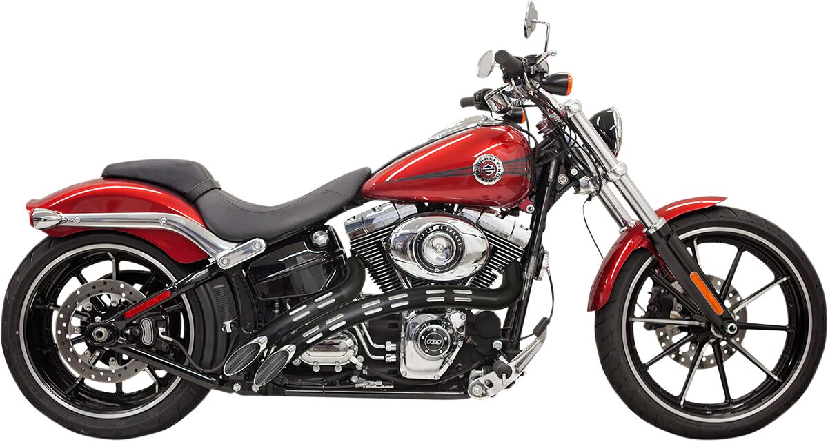 BASSANI XHAUST 1SD2FB SCARICO COMPLETO Radial Sweeper Harley Davidson FXDF 1690 86>17