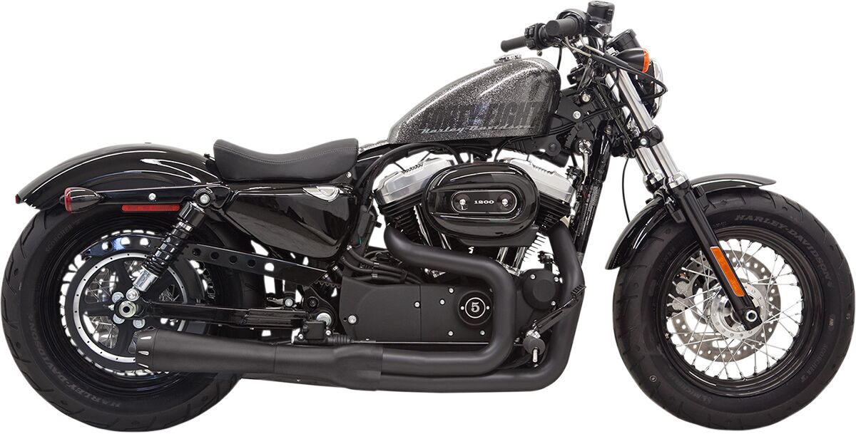 BASSANI XHAUST 1X32RB SCARICO COMPLETO 2 in 1 Road Rage II Mega Power Harley Davidson XL 883 N 14>22