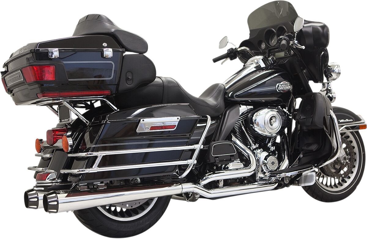 BASSANI XHAUST 1F66R SCARICO COMPLETO True Dual Down Under Harley Davidson FLTRX 1690 09>16