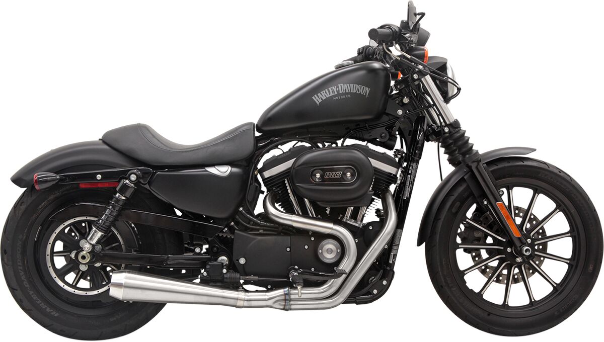 BASSANI XHAUST 1X52SS SCARICO COMPLETO 2 in 1 Road Rage III Harley Davidson	XL 883 N 04>22