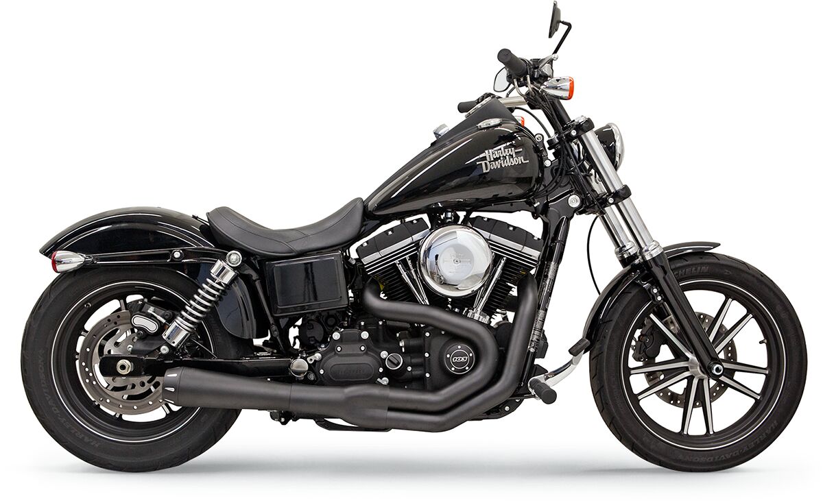 BASSANI XHAUST 1D32RB SCARICO COMPLETO 2 in 1 Road Rage II Mega Power Harley Davidson FXDF 1690 83>17