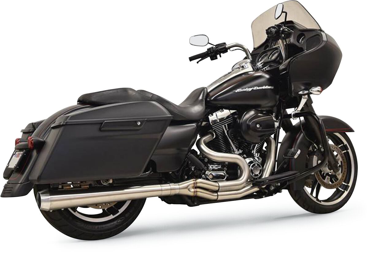 BASSANI XHAUST 1F11SS SCARICO COMPLETO Touring 2 in 1 Road Rage III Lungo Harley Davidson FLHXS 1690 ABS 95>16
