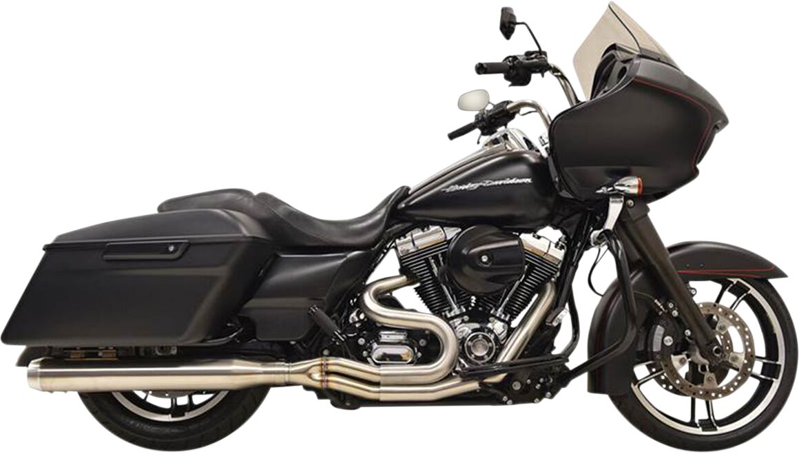 BASSANI XHAUST 1F18SS SCARICO COMPLETO Touring 2 in 1 Road Rage III Lungo Harley Davidson FLHXS 1690 ABS 95>16