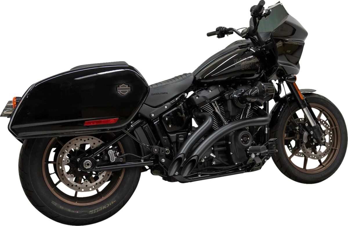 BASSANI XHAUST 1S21FB SCARICO COMPLETO Radial Sweeper Harley Davidson FXBR 1923 ABS 18>25