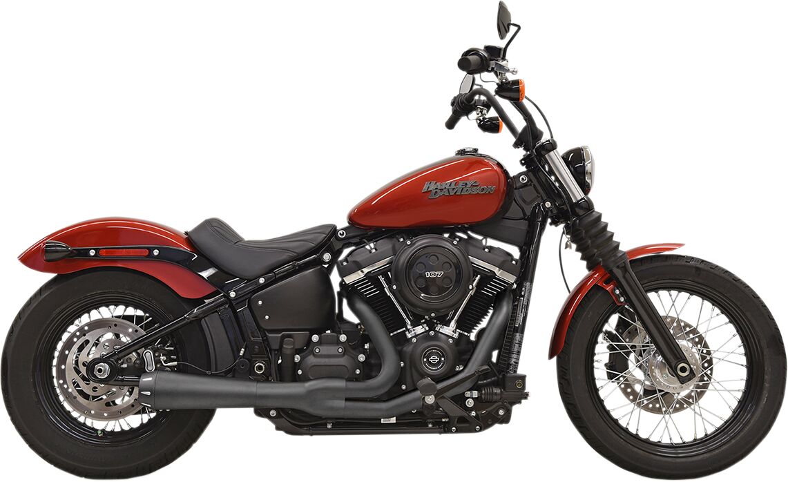 BASSANI XHAUST 1S72RB SCARICO COMPLETO 2 in 1 Road Range Harley Davidson FXLRS 1923 ABS 18>24