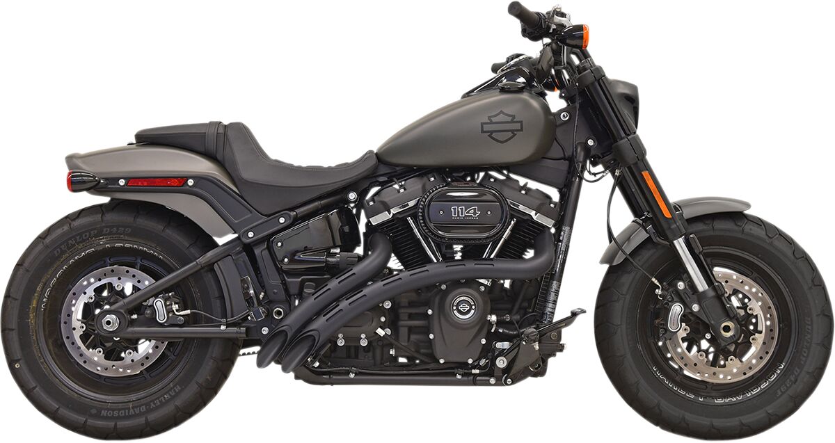 BASSANI XHAUST 1S22FB Scarico Radial Sweeper Harley Davidson FXBR 1923 ABS 18>25