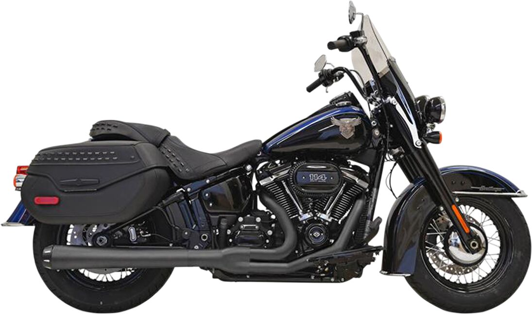 BASSANI XHAUST 1S91RB SCARICO COMPLETO 2 in 1 Road Range Harley Davidson FLHCS 1923 ABS 79>25
