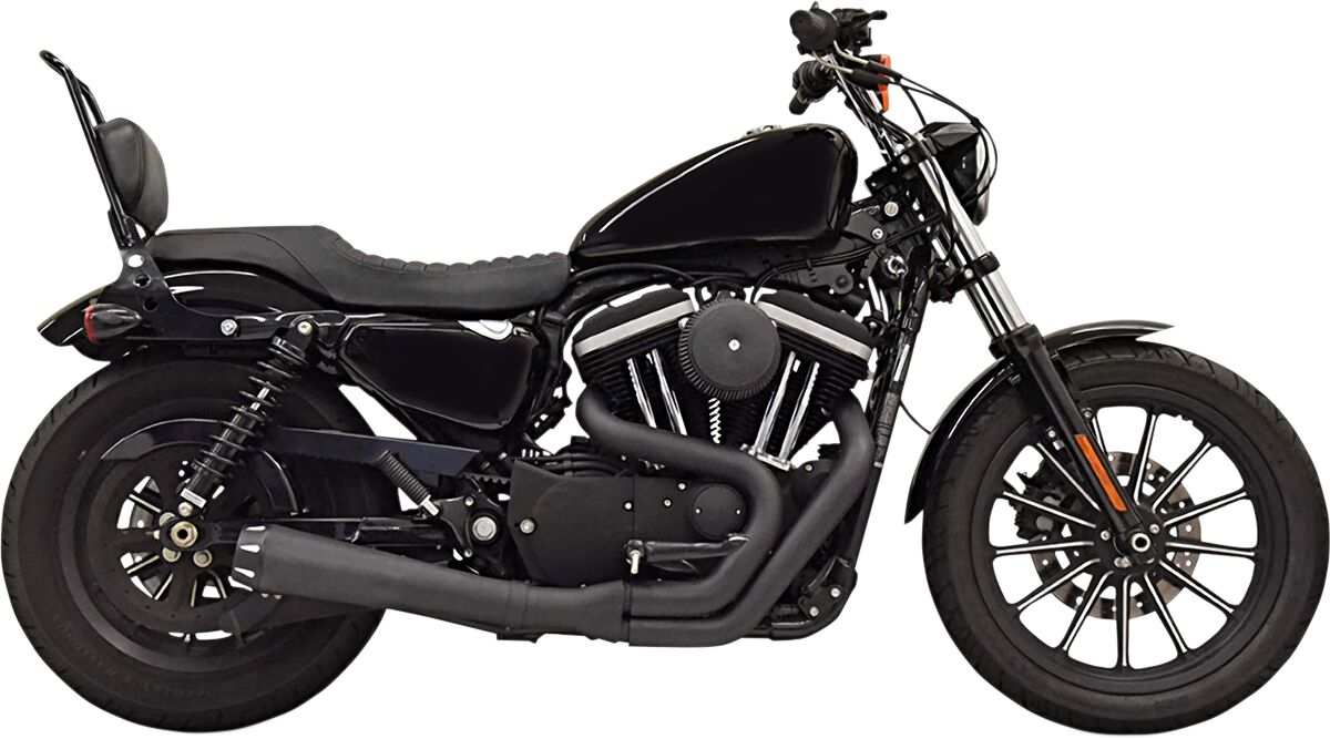 BASSANI XHAUST 1X52RB SCARICO COMPLETO 2 in 1 Road Range Harley Davidson XL 883 N 04>22