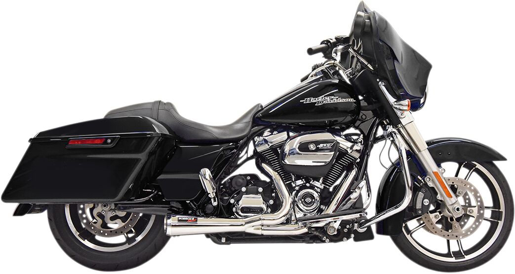 BASSANI XHAUST 1F42R SCARICO COMPLETO corto 2 in 1 Road Rage Harley Davidson FLHRXS 1868 ABS 17>25