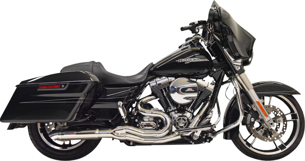 BASSANI XHAUST 1F67C SCARICO COMPLETO Hot Rod 2:1 Harley Davidson FLHRI 1450 EFI 95>06