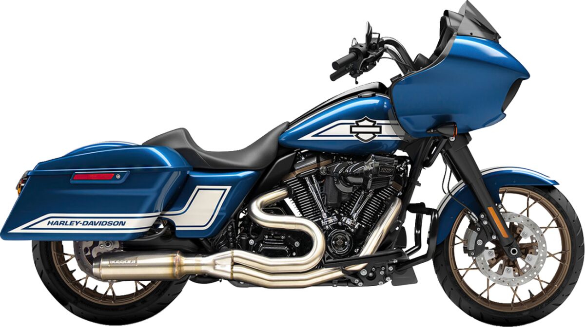 BASSANI XHAUST 1F98SS SCARICO COMPLETO 2 in 1 di media lunghezza Super Bike Harley Davidson	FLHRXS 1868 ABS 17>25