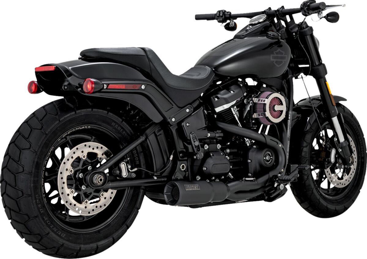 VANCE HINES 47331 Scarico 2 in 1 ad alte prestazioni corto HARLEY DAVIDSON FXLRS 1923 ABS 18>24