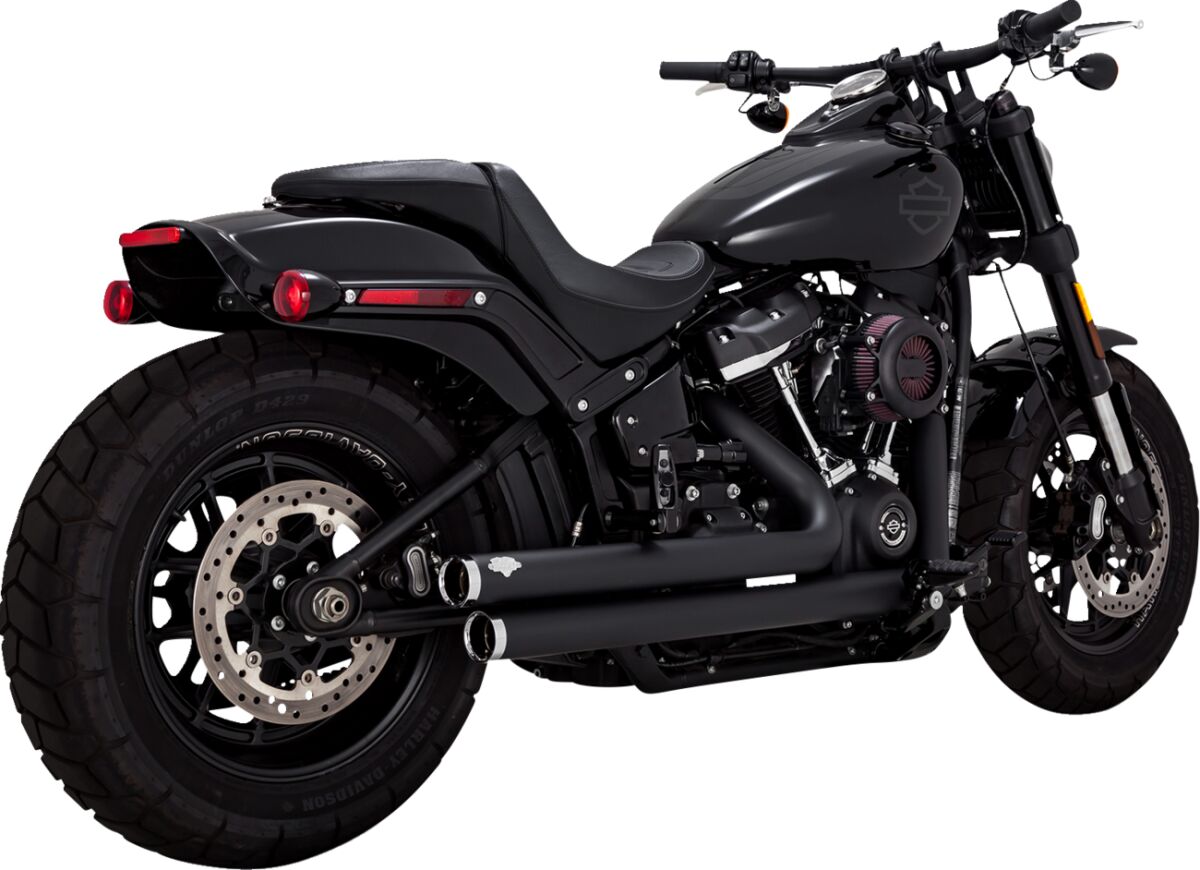 VANCE HINES 47341 Scarico Staggered doppio Big Shot HARLEY DAVIDSON FXLRS 1923 ABS 18>24