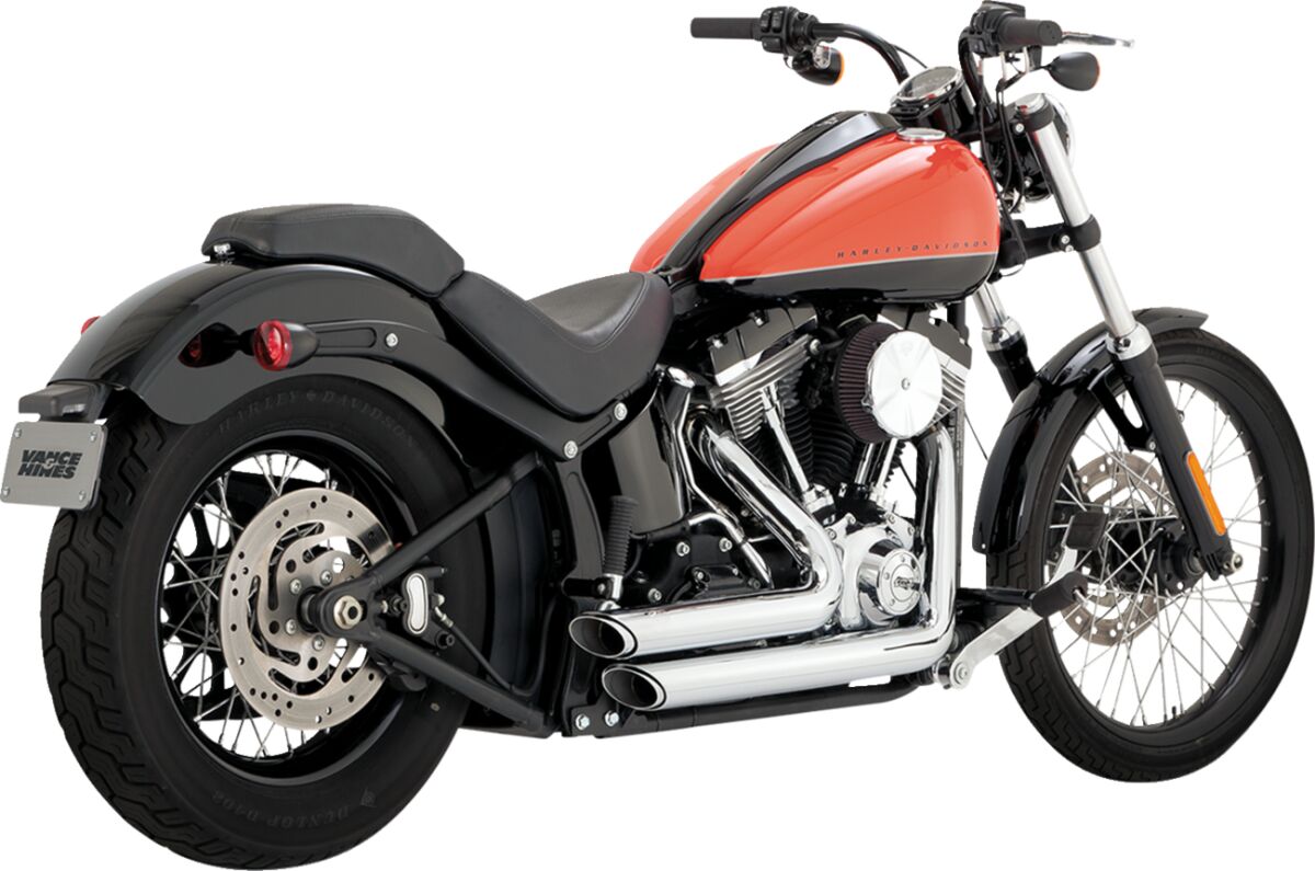 VANCE HINES 17325 Scarico Staggered Shortshot HARLEY DAVIDSON FLS 1690 12>17