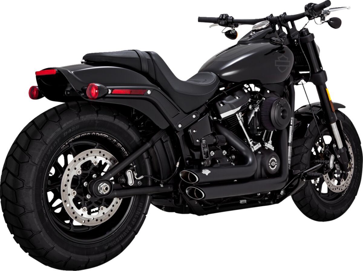 VANCE HINES 47333 Scarico Staggered Shortshot HARLEY DAVIDSON FXLRS 1923 ABS 18>24