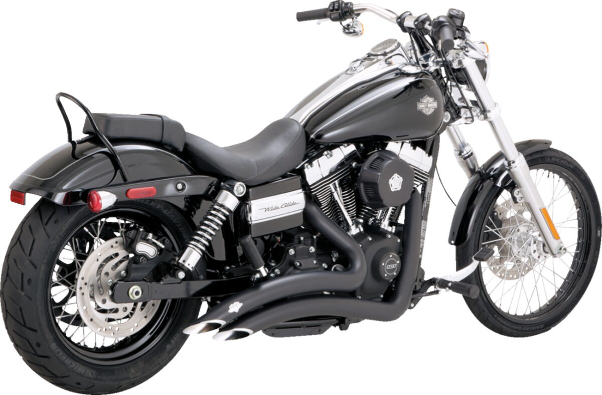 VANCE HINES 46081 SCARICO 2 in 2 Big Radius HARLEY DAVIDSON FXDC 1584 06>09