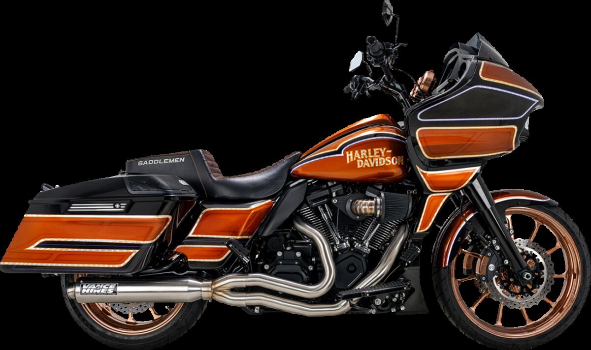 VANCE HINES 26081 Scarico 2 in 2 Big Radius HARLEY DAVIDSON FXDC 1584 06>09