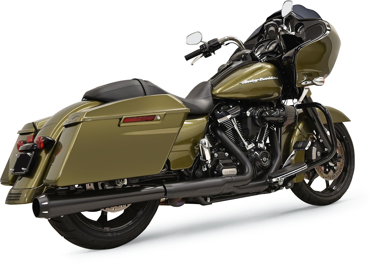 BASSANI XHAUST 1F17RB Silenziatore slip-on con rimozione crossover Harley Davidson FLHRXS 1868 ABS 17>25