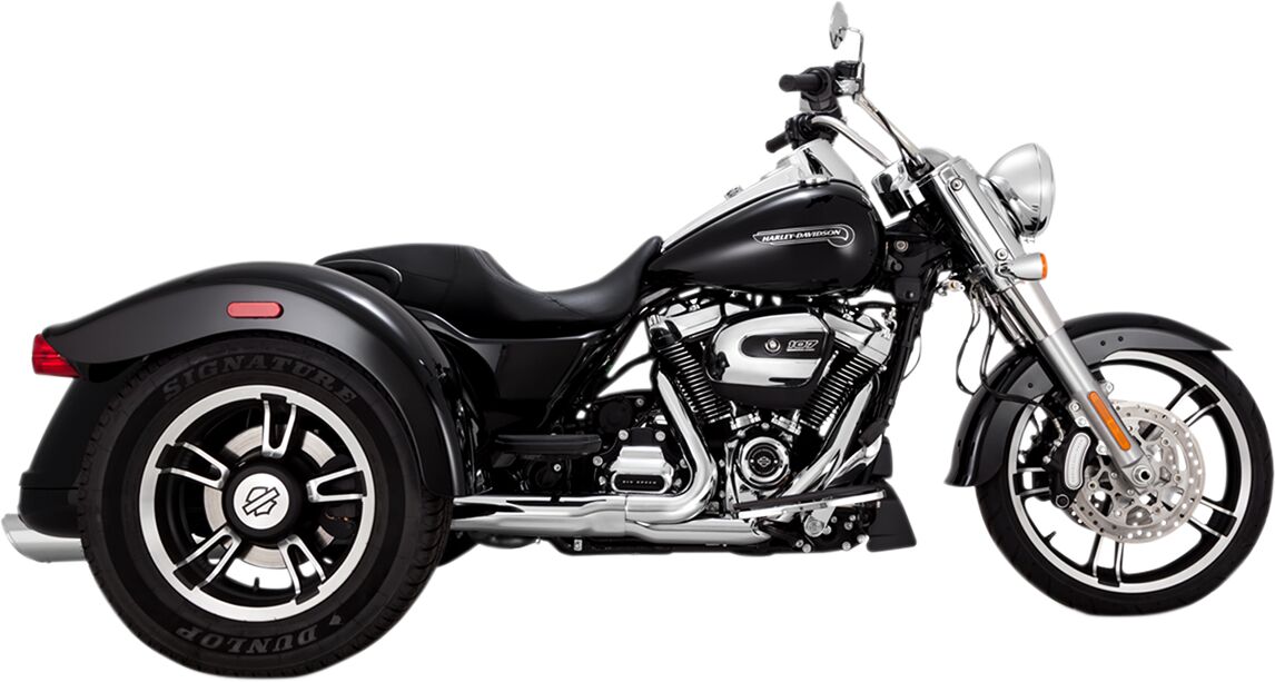 VANCE HINES 16769 Silenziatori slip-on Twin Slash HARLEY DAVIDSON FLRT 1868 ABS 17>25