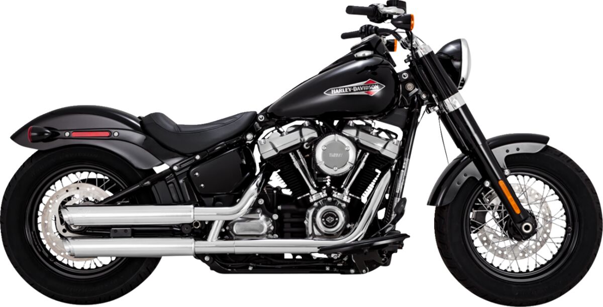 VANCE HINES 16376 Silenziatori slip-on Twin Slash da 3″ HARLEY DAVIDSON FXBR 1923 ABS 18>25