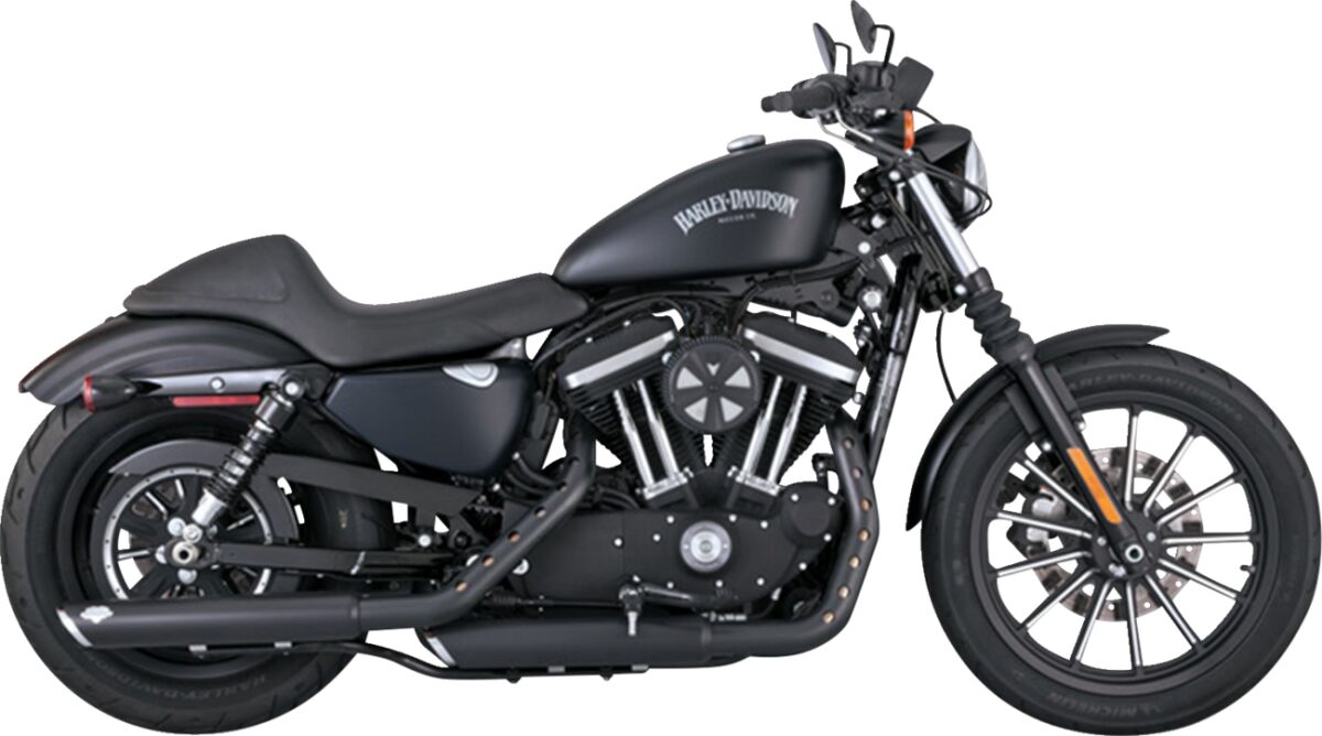 VANCE HINES 46361 Silenziatori slip-on Twin Slash da 3″ HARLEY DAVIDSON XL 883 N 14>22
