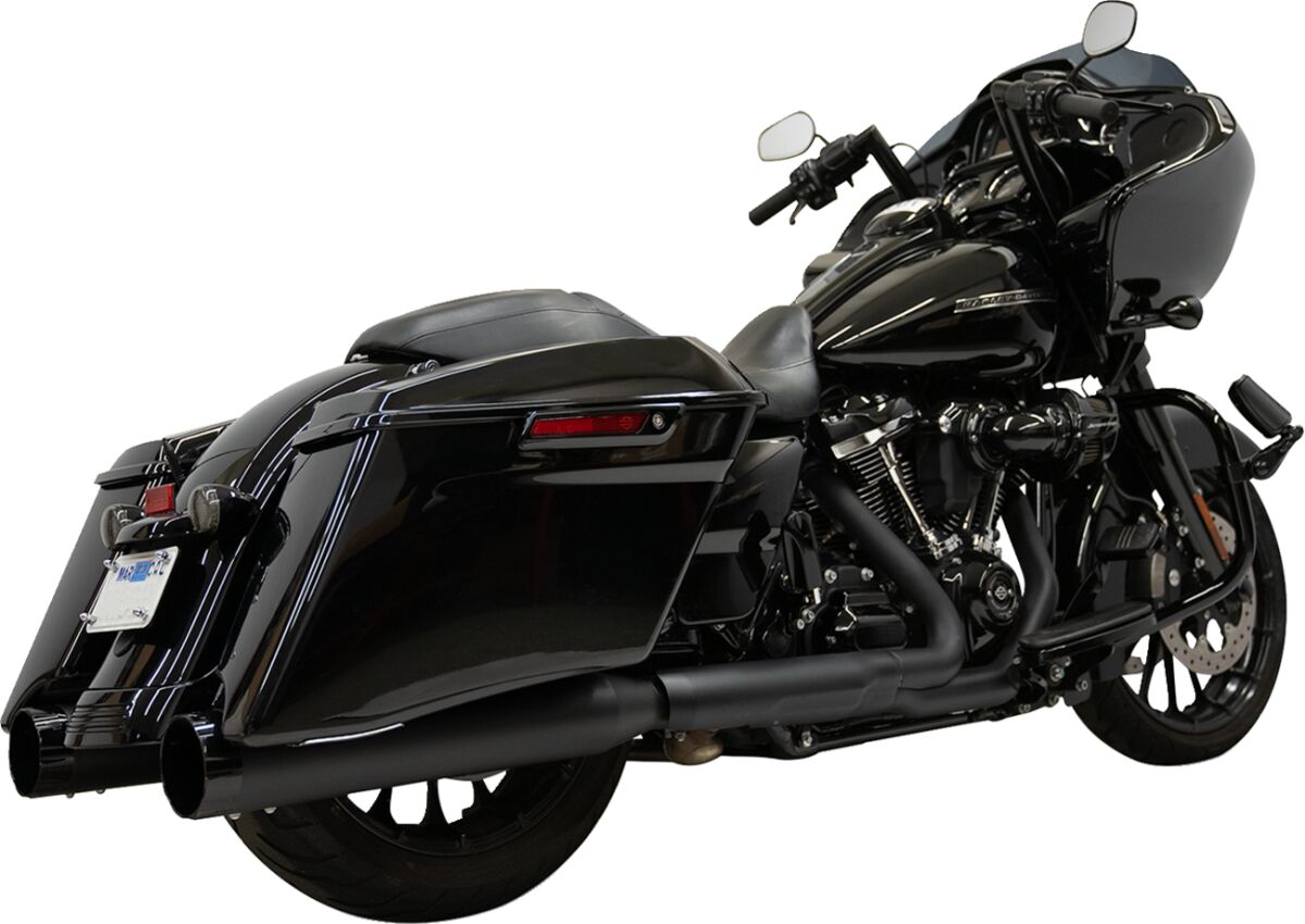 BASSANI XHAUST 1F745B Silenziatori slip-on da 4-1/2″ Harley Davidson FLHX 1923 ABS 17>25