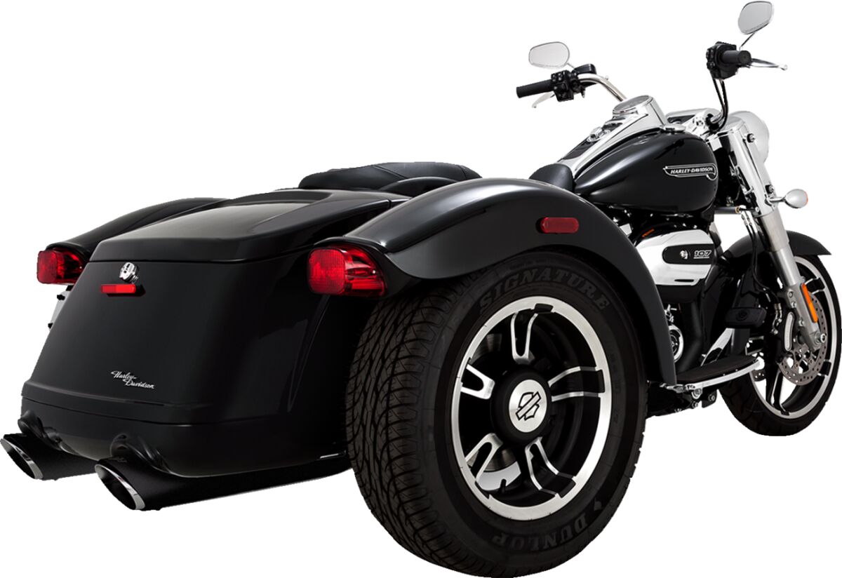 VANCE HINES 46796 Silenziatori slip-on Twin Slash HARLEY DAVIDSON FLRT 1868 ABS 17>25