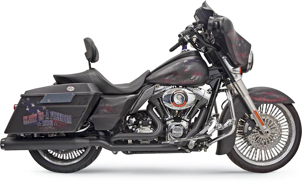 BASSANI XHAUST 11425A Collettore True Dual Down Under Harley Davidson FLHXS 1690 ABS 09>16
