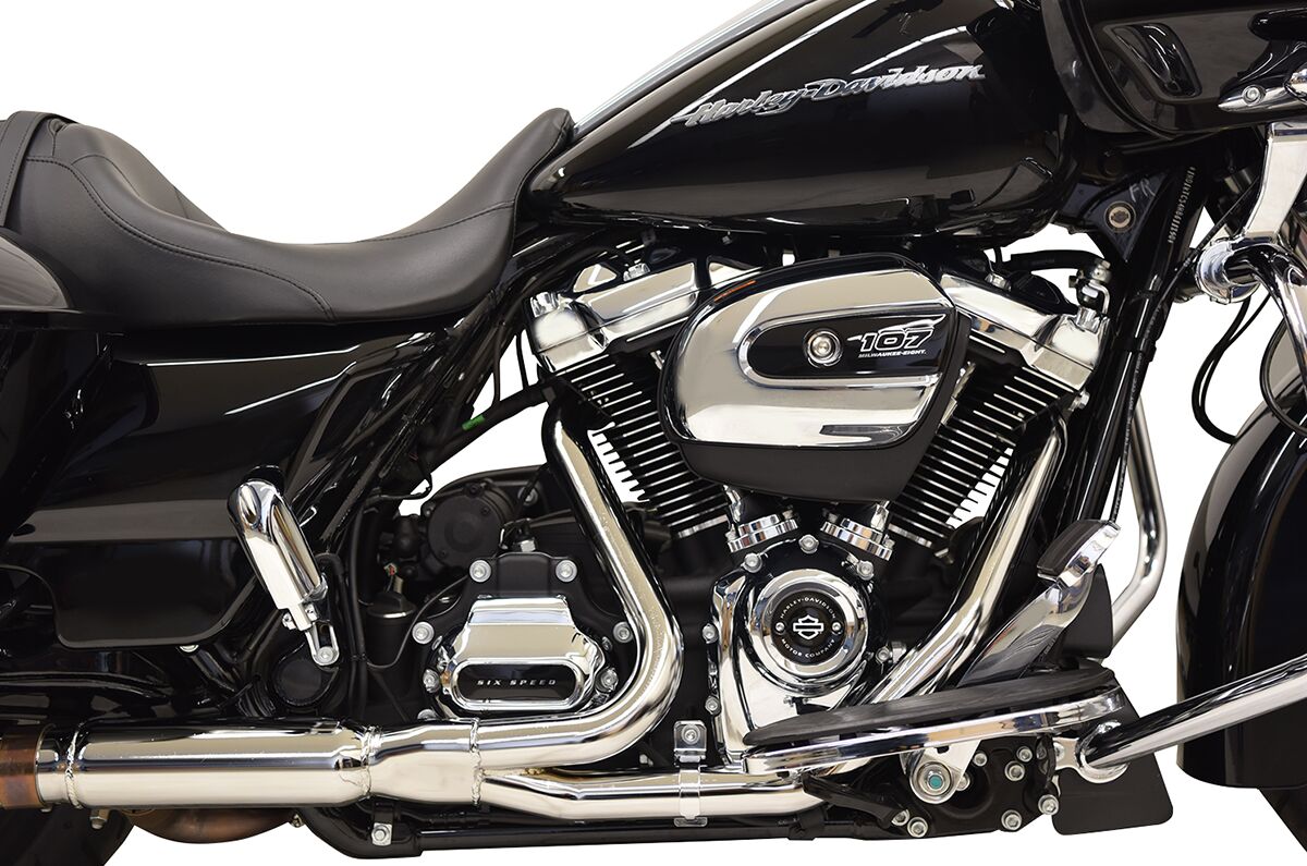 BASSANI XHAUST 1F24A Collettori Dual 2×2 Harley Davidson FLHX 1923 ABS 17>25