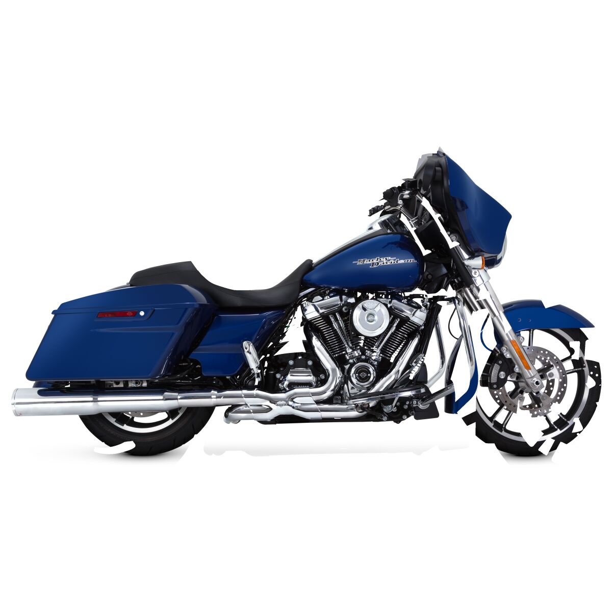 VANCE HINES 16371 Collettori Power Duals HARLEY DAVIDSON FLHRXS 1868 ABS 17>24