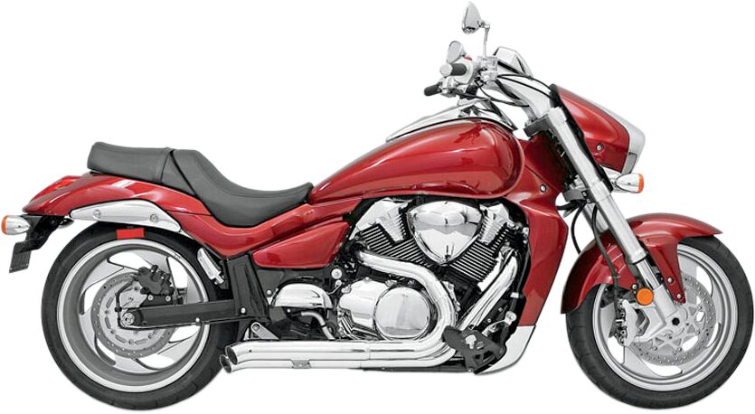 BASSANI XHAUST SM9-3TO SCARICO COMPLETO Pro Street Over and Under Turn Out SUZUKI M 109 R2 06>09
