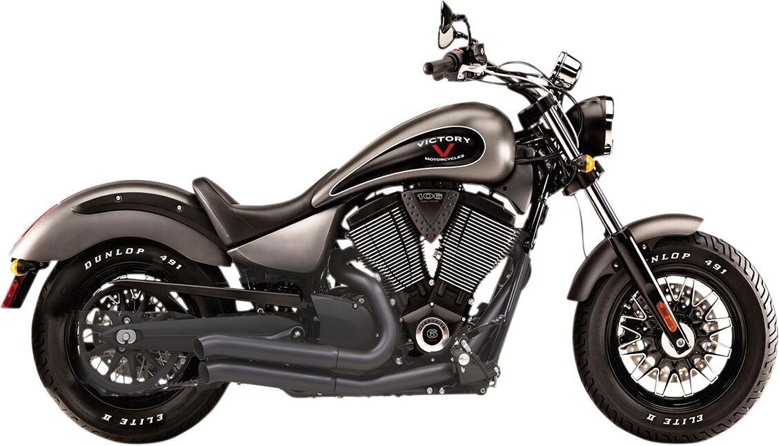 BASSANI XHAUST 6V23DB SCARICO COMPLETO Pro-Street VICTORY	VEGAS 106 14>17