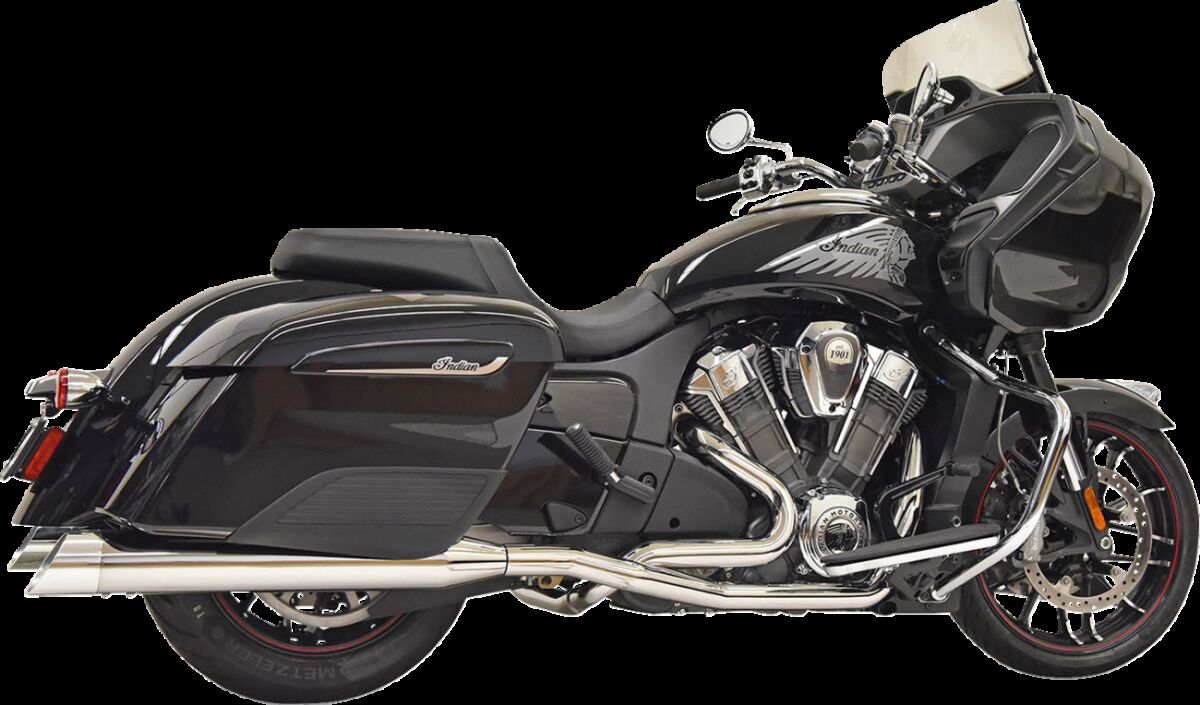 BASSANI XHAUST 8H16S SCARICO COMPLETO True Dual INDIAN CHALLENGER 108 ABS 20>25