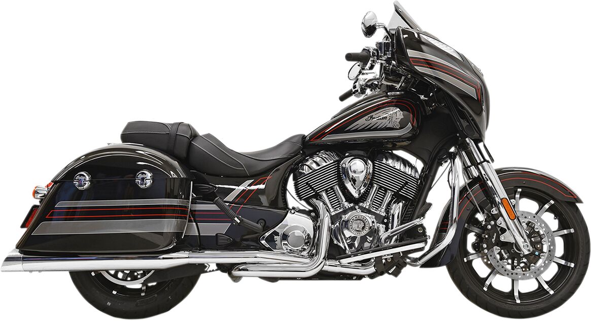 BASSANI XHAUST 8C16S SCARICO COMPLETO True Dual INDIAN CHIEFTAIN 116 ABS	14>25