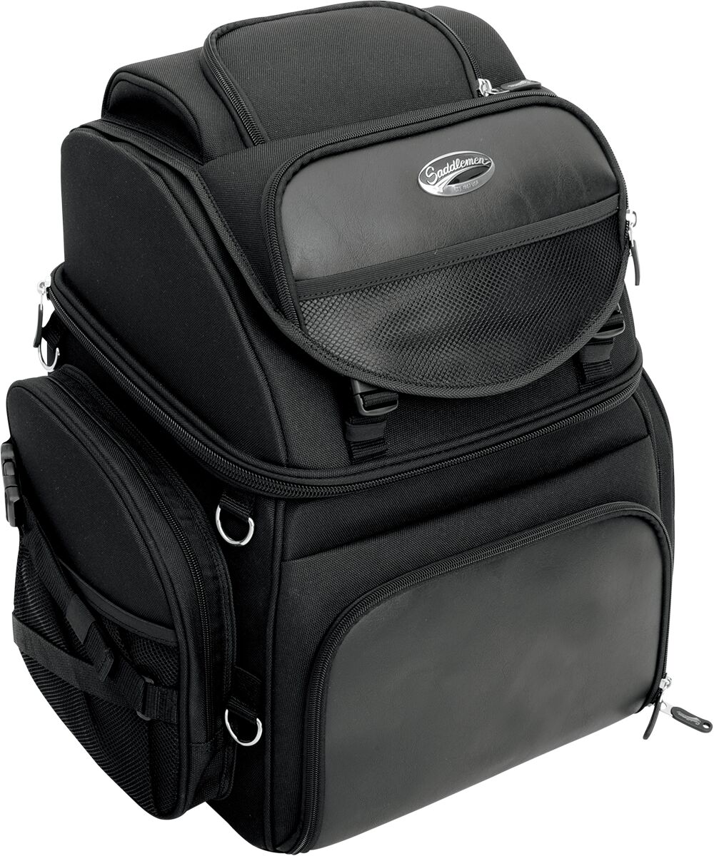 SADDLEMEN EX000298 Borsa sissybar o sella passeggero BR3400 HARLEY DAVIDSON HONDA BMW KTM