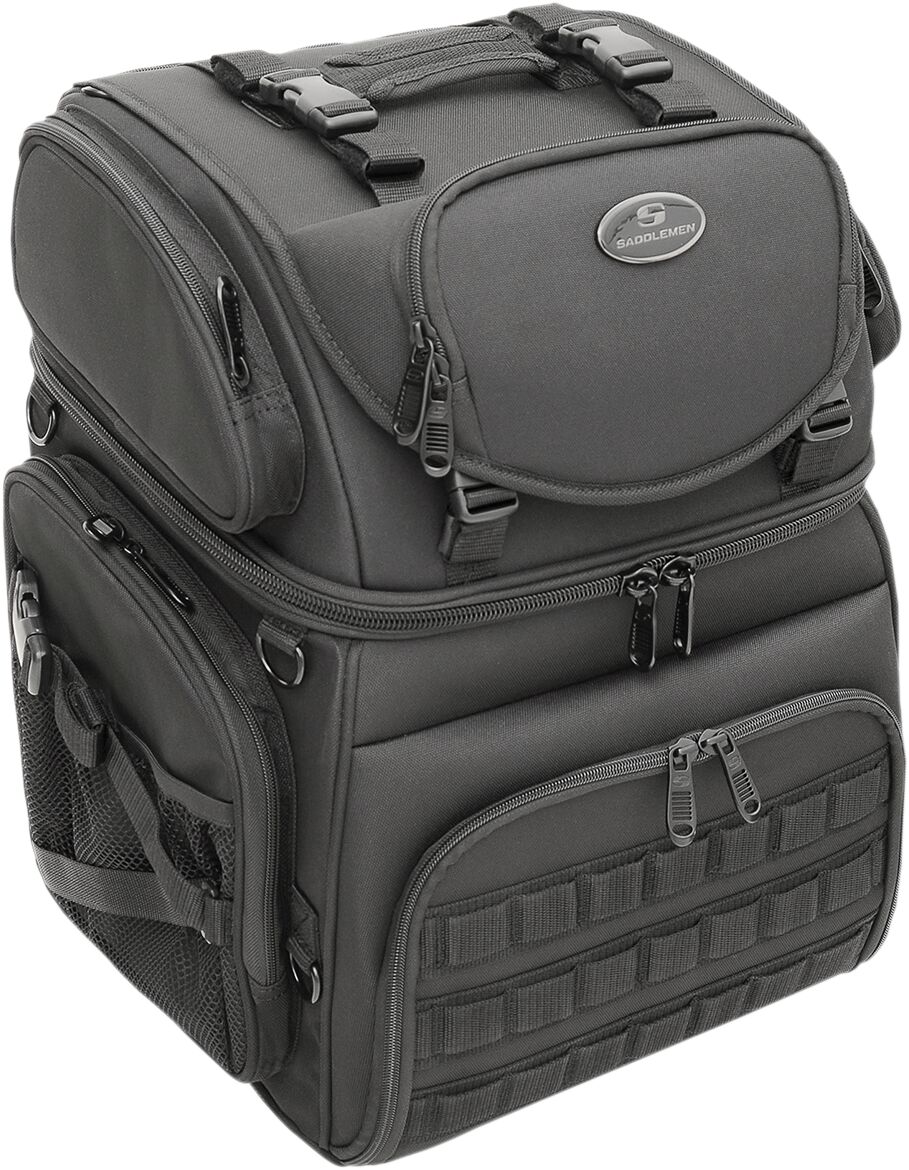 SADDLEMEN EX000298A Borsa sissybar BR3400 Tactical HARLEY DAVIDSON HONDA KAWASAKI YAMAHA