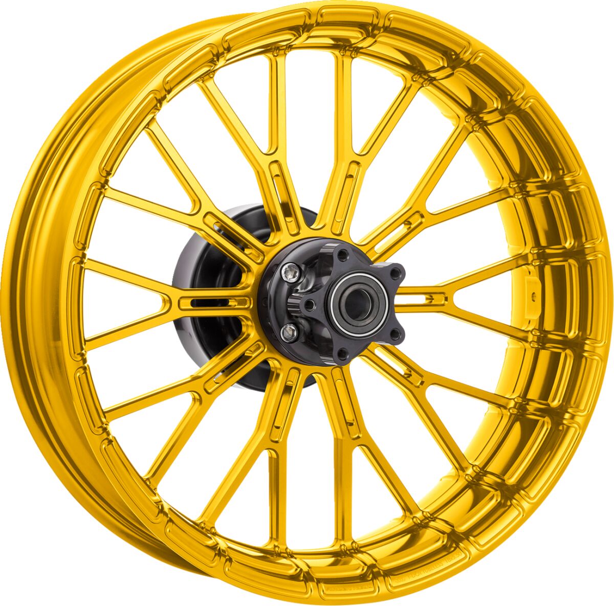 ARLEN NESS 71-547 CERCHIO ANTERIORE A RAGGI Y-SPOKE GOLD 21X3.50 HARLEY DAVIDSON HONDA INDIAN VICTORY