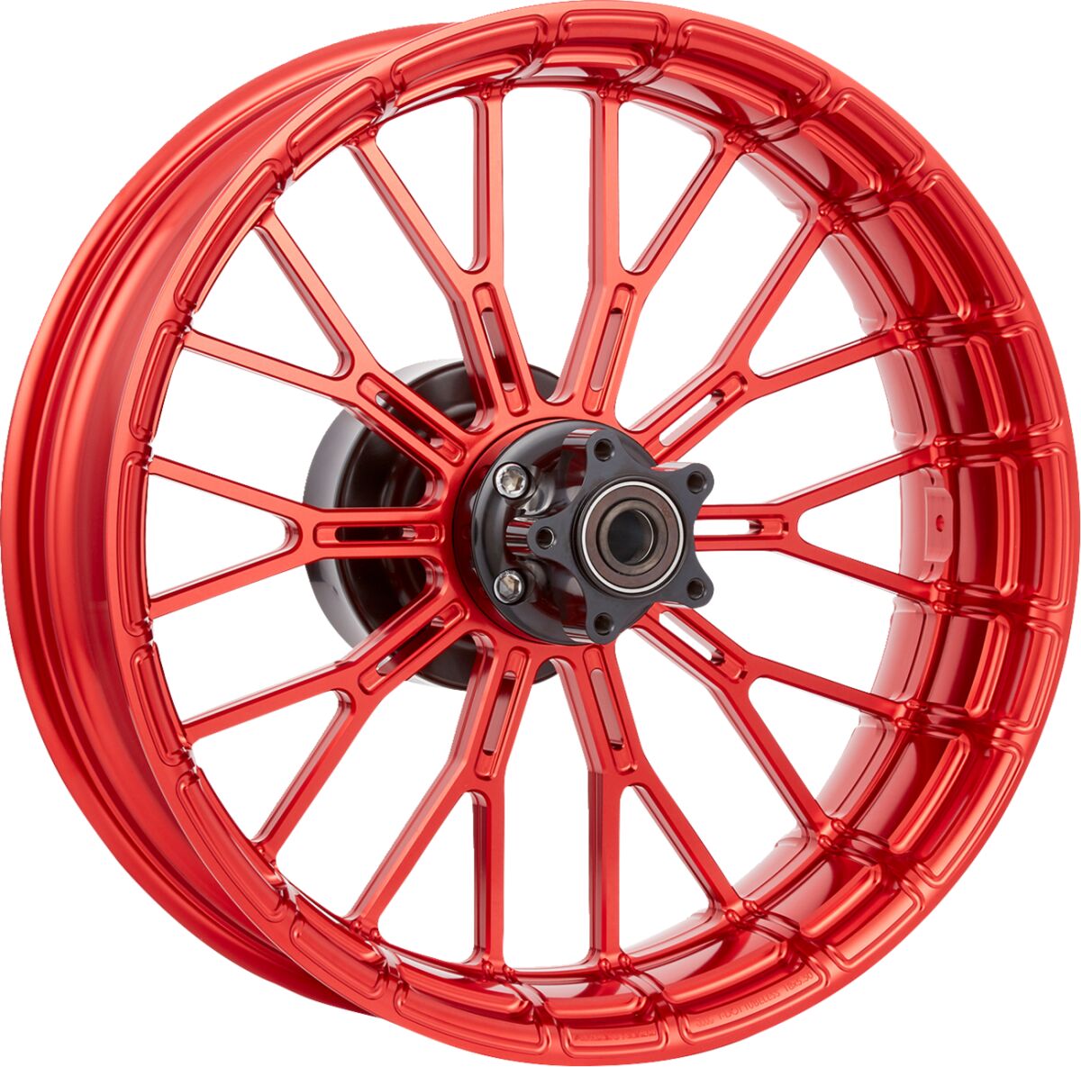 ARLEN NESS 71-548 CERCHIO ANTERIORE POSTERIORE A RAGGI Y-SPOKE RED 18X5.5 HARLEY DAVIDSON HONDA INDIAN VICTORY