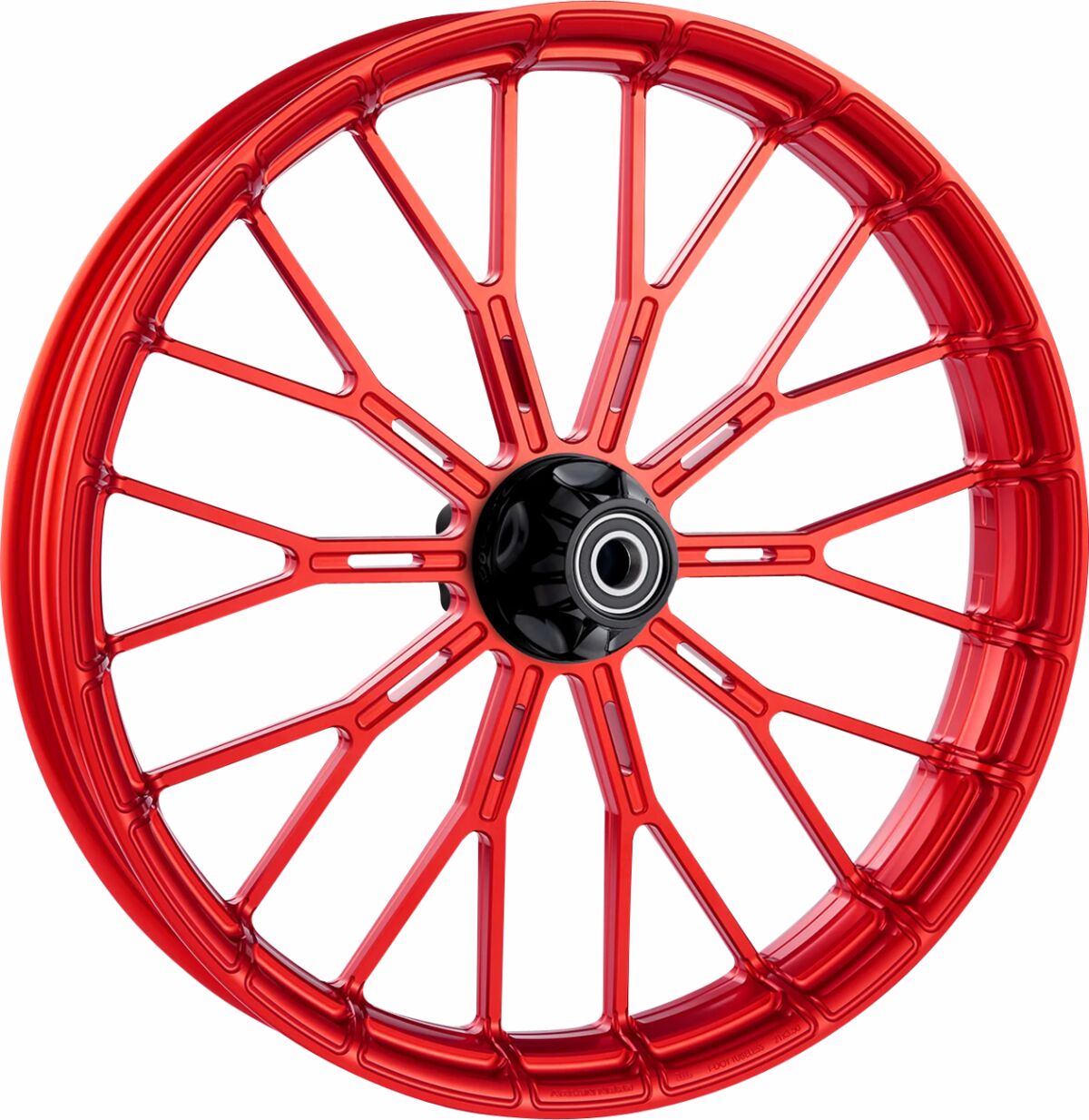 ARLEN NESS 71-549 CERCHIO ANTERIORE A RAGGI Y-SPOKE RED 21X3.5 HARLEY DAVIDSON HONDA INDIAN VICTORY