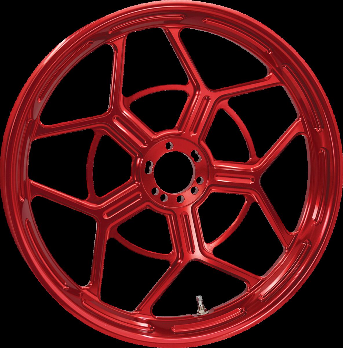 ARLEN NESS 71-586 CERCHIO ANTERIORE POSTERIORE forgiato Speed 5 18 X 5.50 RED HARLEY DAVIDSON HONDA INDIAN VICTORY