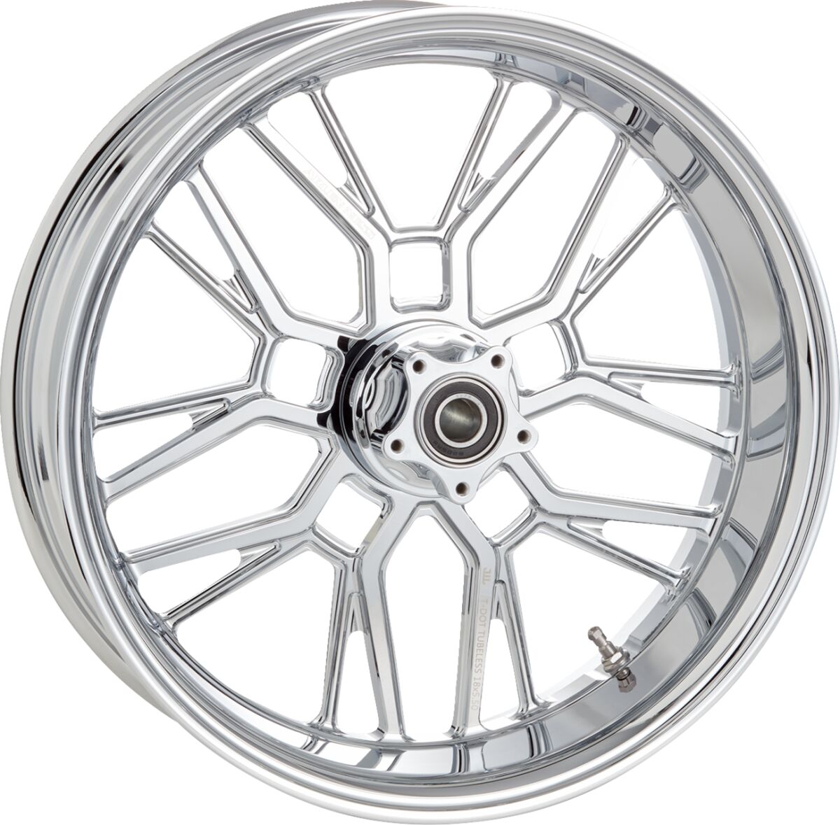 ARLEN NESS 330-001 Cerchio ANTERIORE POSTERIORE a raggi divisi 8 X 5.5 CHROME  HARLEY DAVIDSON HONDA INDIAN VICTORY