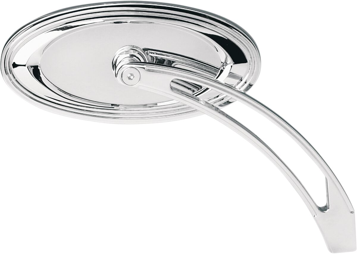 ARLEN NESS 13-044 Specchietto cromato SX HARLEY DAVIDSON TRIUMPH YAMAHA SUZUKI HONDA MOTO GUZZI