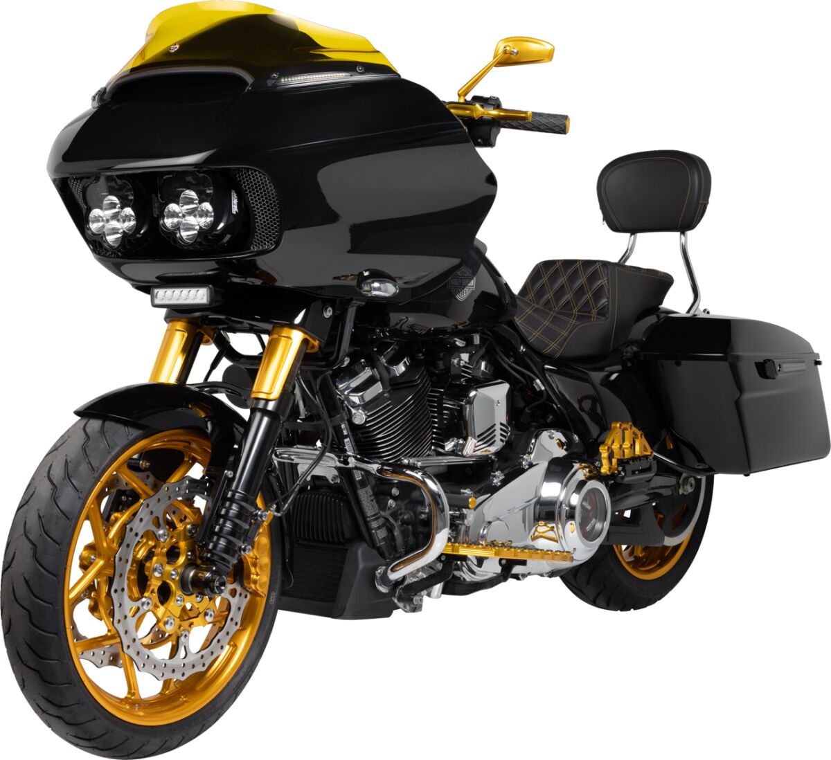 ARLEN NESS 510-013 Specchietto SX Tearchop HARLEY DAVIDSON HONDA TRUMPH BMW SUZUKI YAMAHA