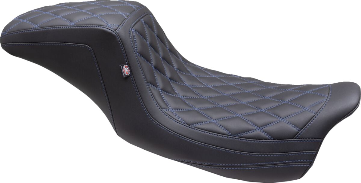 MUSTANG 75299SB Sella a rombi con bordo doppio Squareback HARLEY DAVIDSON FLHRXS 1868 ABS 08>25