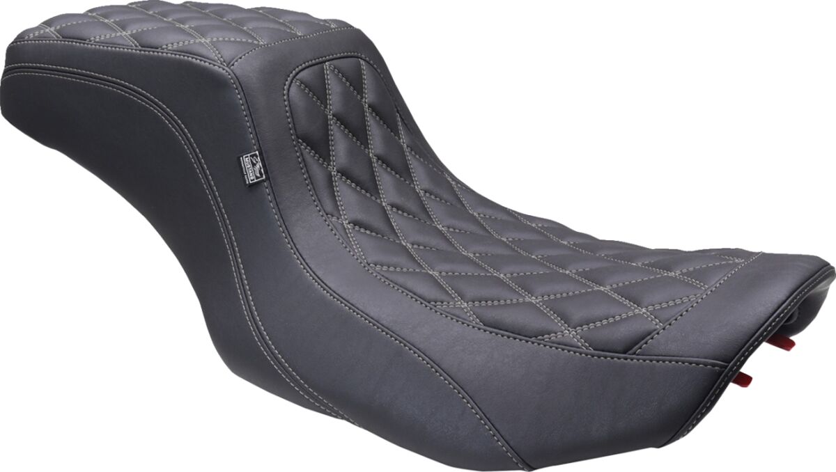 MUSTANG 88415GM Sella a rombi con bordo doppio Squareback HARLEY DAVIDSON FLHX 1923 ABS 23>25