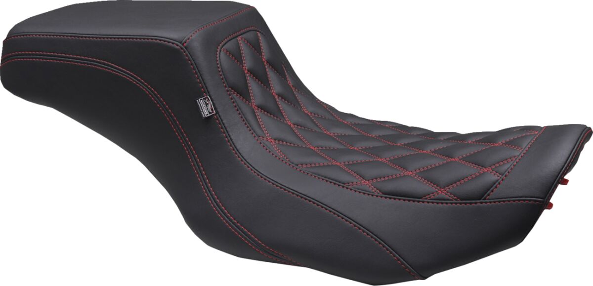 MUSTANG 88416DC Sella a rombi con bordo doppio Squareback HARLEY DAVIDSON FLHX 1923 ABS 23>25